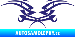 Samolepka Tetování 082 střední modrá