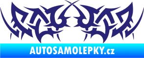 Samolepka Tetování 083 střední modrá