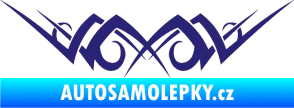 Samolepka Tetování 084 střední modrá