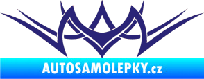 Samolepka Tetování 094 střední modrá