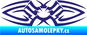 Samolepka Tetování 095 střední modrá