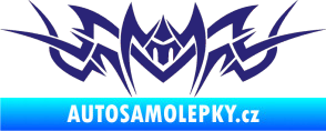 Samolepka Tetování 101 střední modrá