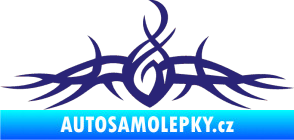 Samolepka Tetování 110 střední modrá