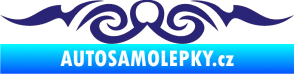 Samolepka Tetování 133 střední modrá