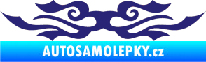 Samolepka Tetování 134 střední modrá