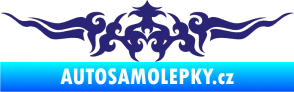 Samolepka Tetování 142 střední modrá