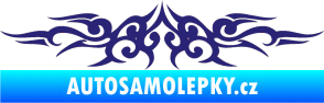 Samolepka Tetování 143 střední modrá