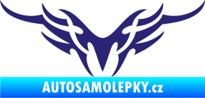 Samolepka Tetování 148 střední modrá