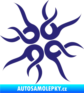 Samolepka Tetování 156 střední modrá