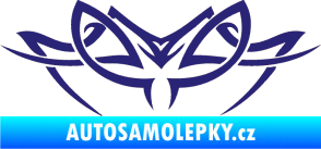 Samolepka Tetování 177 střední modrá