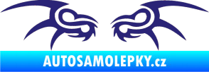 Samolepka Tetování 181 střední modrá