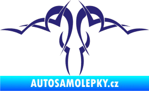 Samolepka Tetování 188 střední modrá