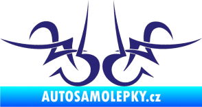 Samolepka Tetování 189 střední modrá