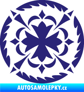 Samolepka Tetování 207 střední modrá