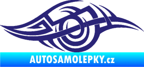 Samolepka Tetování 208 pravá střední modrá
