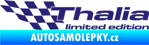 Samolepka Thalia limited edition levá střední modrá