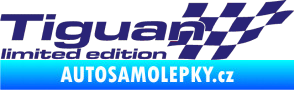 Samolepka Tiguan limited edition pravá střední modrá