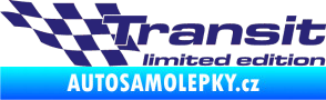 Samolepka Transit limited edition levá střední modrá