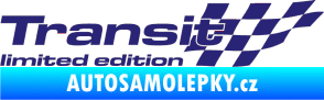 Samolepka Transit limited edition pravá střední modrá