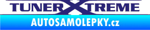 Samolepka Tuner extreme plny střední modrá
