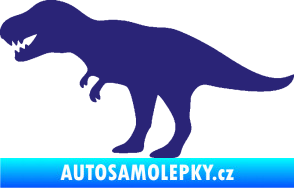 Samolepka Tyrannosaurus Rex 001 levá střední modrá
