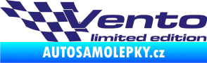 Samolepka Vento limited edition levá střední modrá