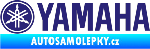 Samolepka Yamaha 001 střední modrá