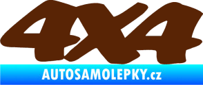 Samolepka 4x4 varianta 017 hnědá