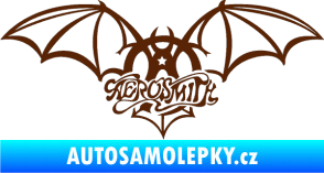 Samolepka Aerosmith 001 hnědá