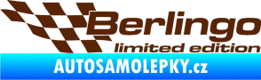 Samolepka Berlingo limited edition levá hnědá