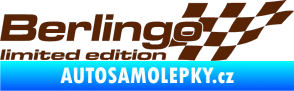 Samolepka Berlingo limited edition pravá hnědá