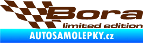 Samolepka Bora limited edition levá hnědá