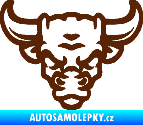 Samolepka Býk 012 hnědá