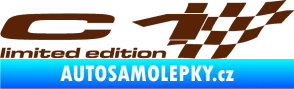 Samolepka C1 limited edition pravá hnědá