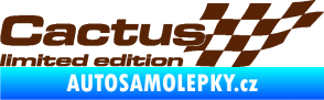 Samolepka Cactus limited edition pravá hnědá