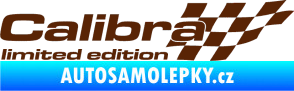 Samolepka Calibra limited edition pravá hnědá