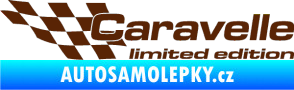 Samolepka Caravelle limited edition levá hnědá