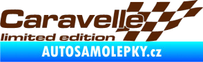 Samolepka Caravelle limited edition pravá hnědá