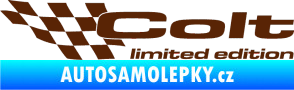 Samolepka Colt limited edition levá hnědá