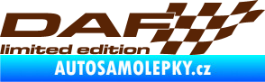 Samolepka DAF limited edition pravá hnědá