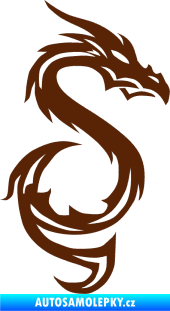 Samolepka Dragon 033 pravá hnědá