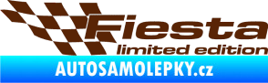 Samolepka Fiesta limited edition levá hnědá