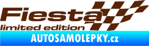 Samolepka Fiesta limited edition pravá hnědá