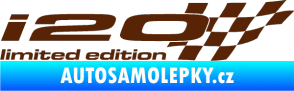 Samolepka i20 limited edition pravá hnědá