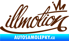 Samolepka Illmotion hnědá