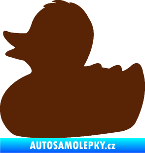 Samolepka Kachnička 001 levá hnědá
