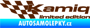 Samolepka Kamiq limited edition levá hnědá