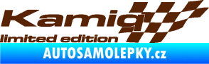 Samolepka Kamiq limited edition pravá hnědá