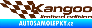 Samolepka Kangoo limited edition levá hnědá