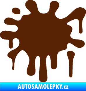Samolepka Kaňka 004 levá hnědá